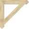 Ekena Millwork Traditional Arts & Crafts Rough Sawn Bracket, Douglas Fir, 6"W x 44"D x 44"H BKT06X44X44TRA03RDF - alternate 4